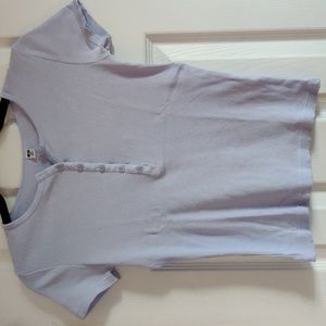 2 Uniqlo Button Top Short Sleeve Tee